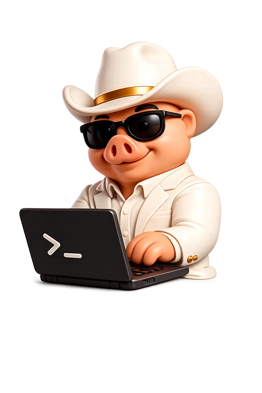 Terminal window running bosshogg in a laptop screenshot